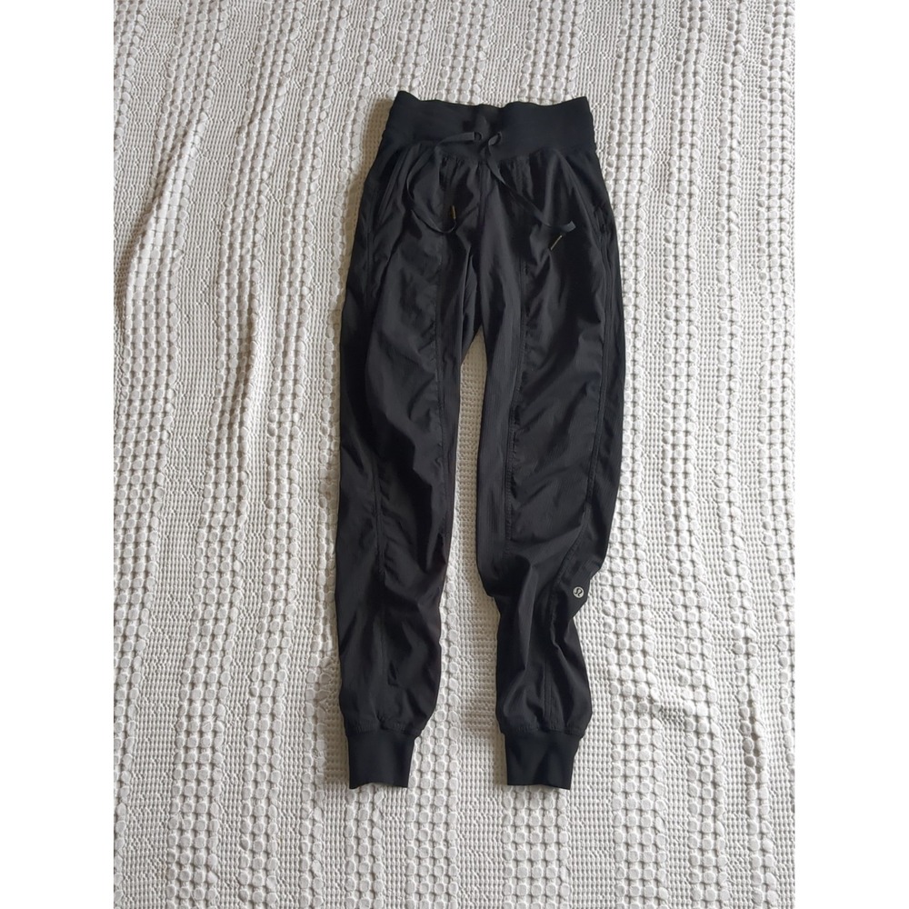 Lululemon Dance Studio Mid-Rise Jogger W5ENMS Size 0 Black 22X27